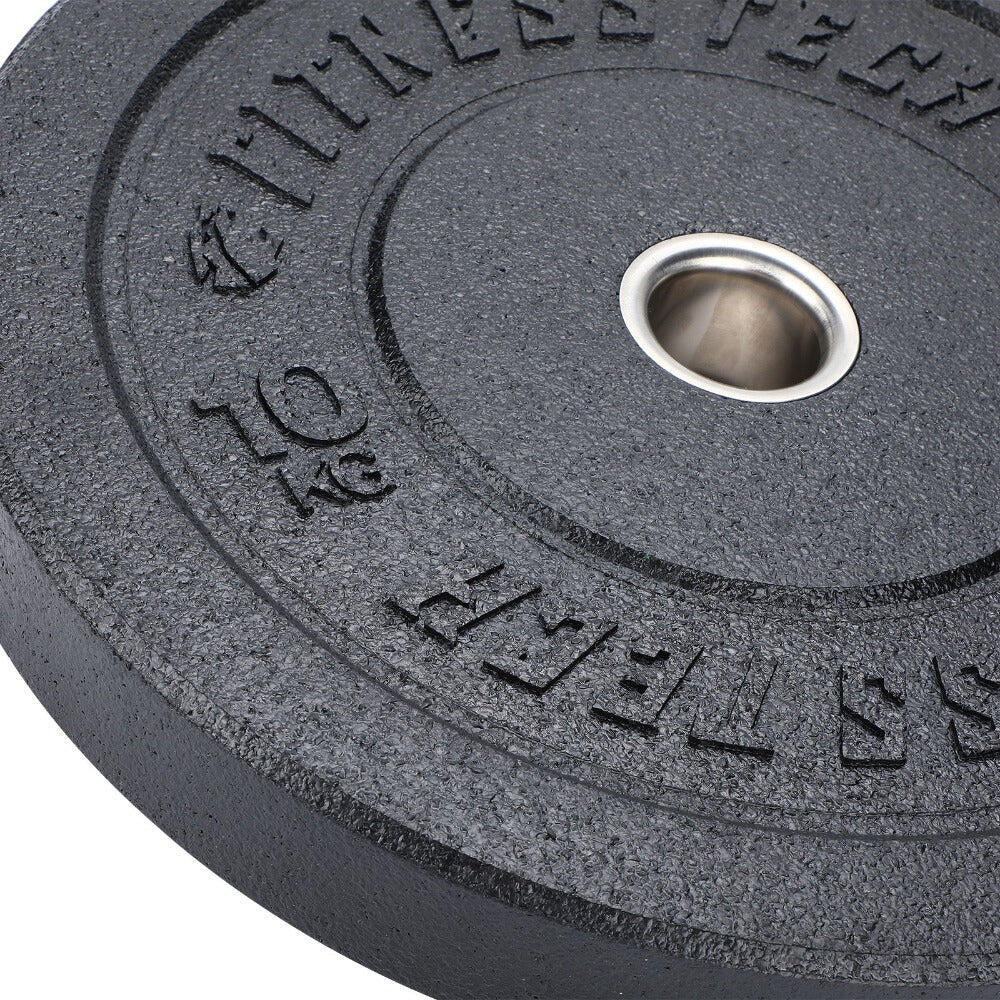 Conjunto 150kg Bumper Plate Alta Resistência Hi Temp Preto de 5kg a 25kg 7/7