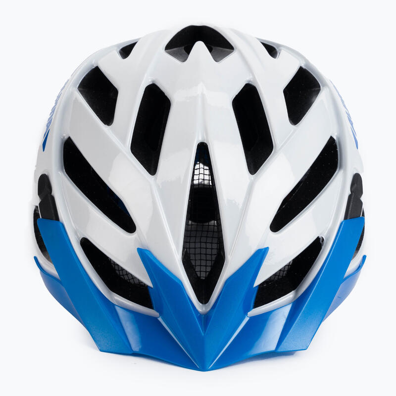 ALPINA Fahrradhelm Panoma 2.0 weiß/blau glänzend