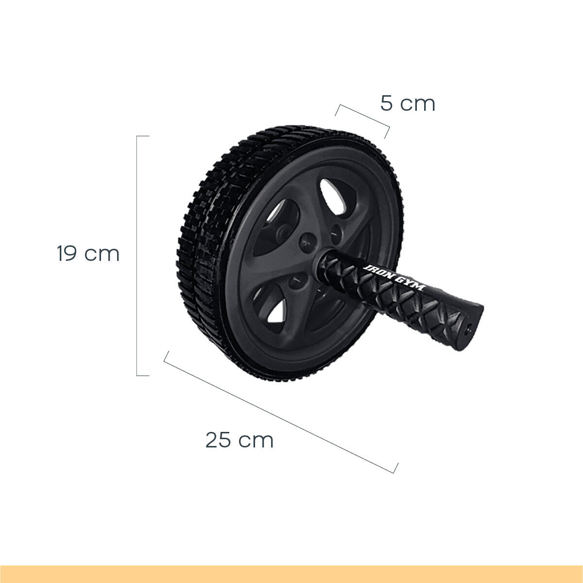 Iron Gym - Dual Ab Wheel 6/6