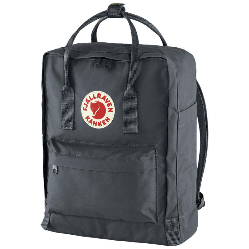 Mochila para caminar Fjallraven Kanken grafito 16 litros perlante