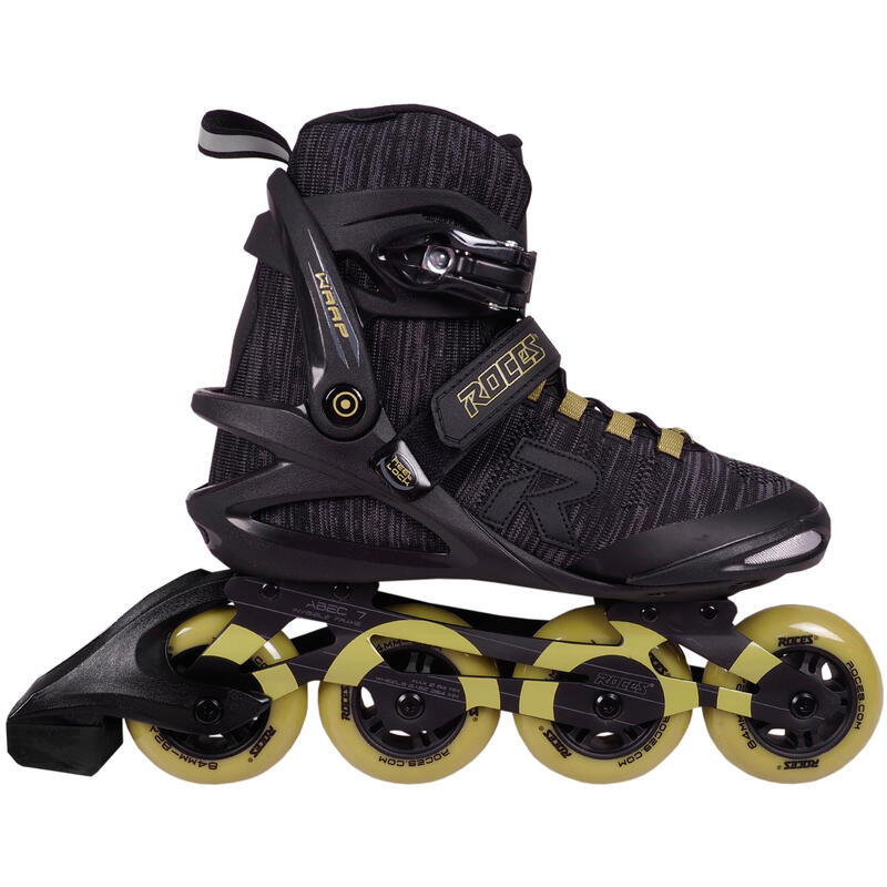 Rolele Roces Warp Thread Tif negru-verde