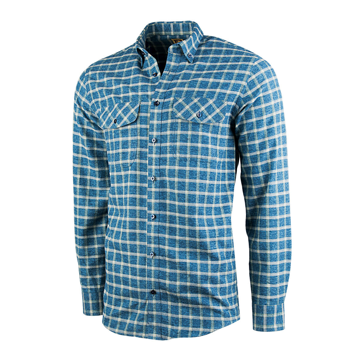 Pánská lovecká košile Tagart FERN Blue regular z odolného materiálu 4/6
