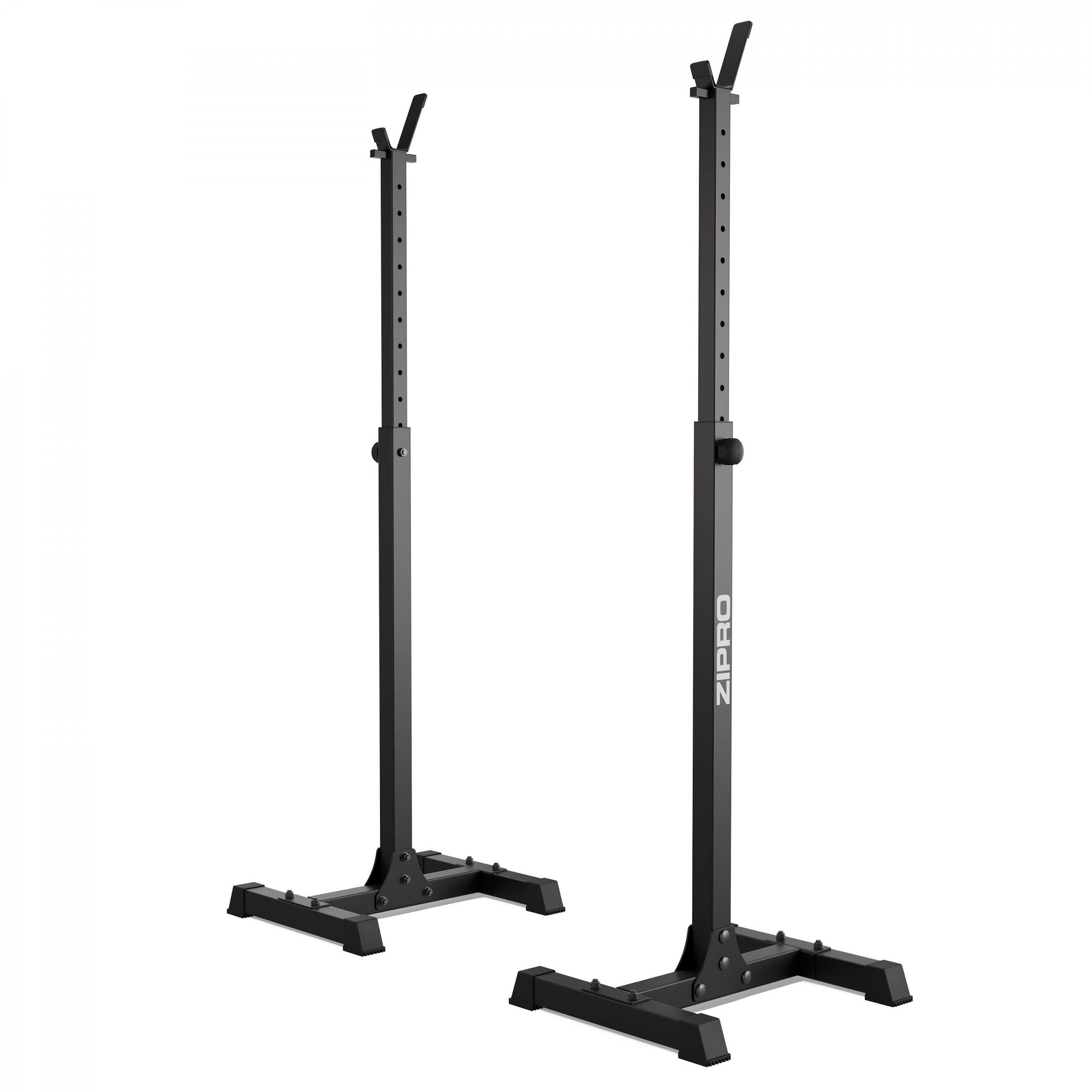 Rack de Musculação Zipro Retrátil Suporte para Barras 120 kg