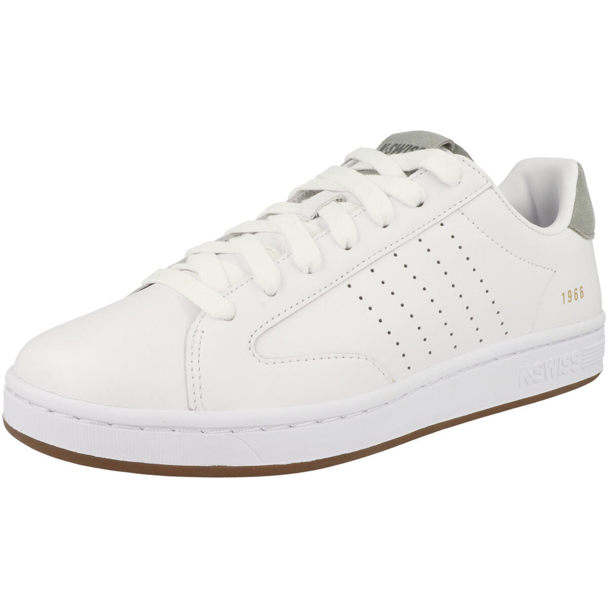 Zapatillas K-SWISS para hombre de AppleSkin en color blanco, con cordones 4/6