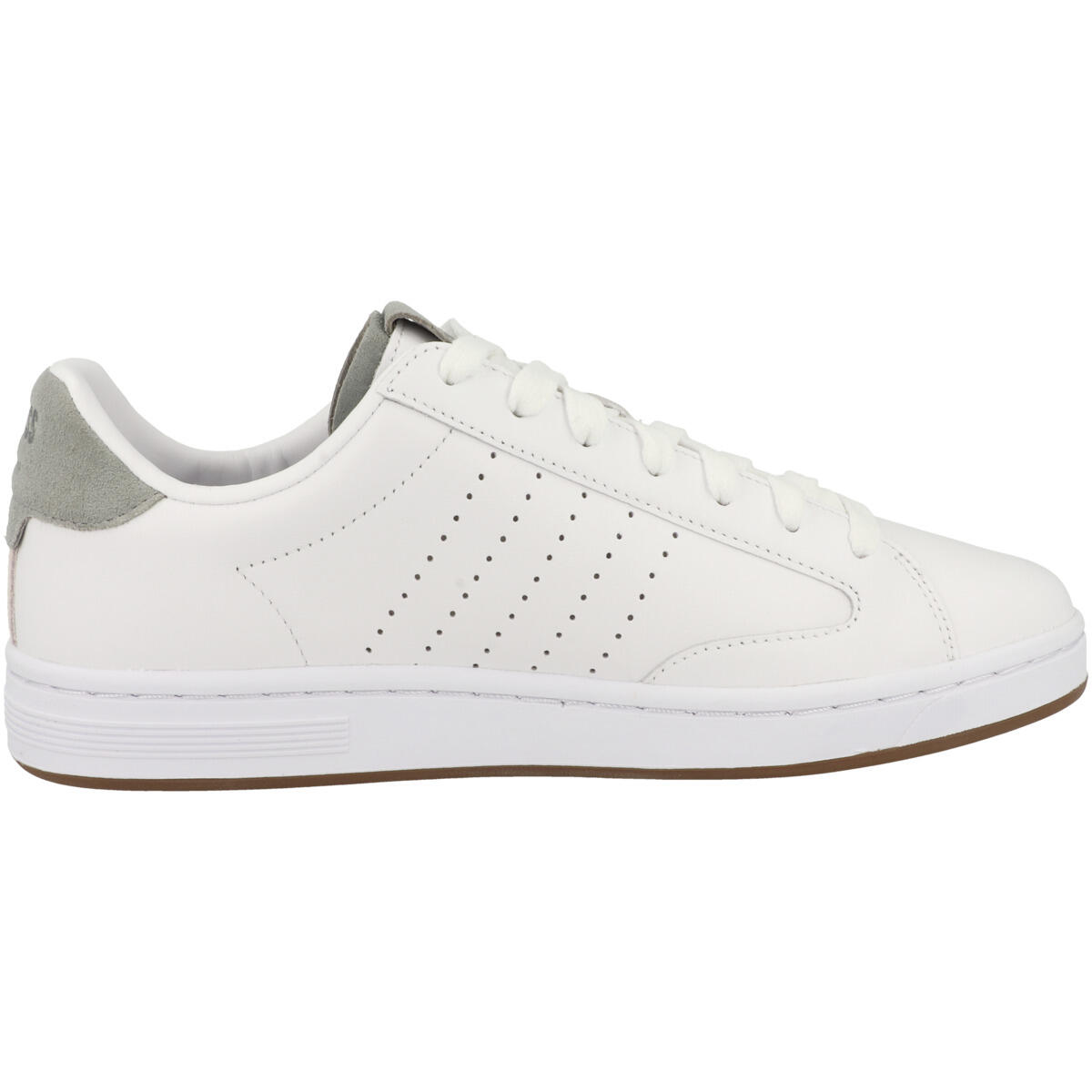 Zapatillas K-SWISS para hombre de AppleSkin en color blanco, con cordones 3/6
