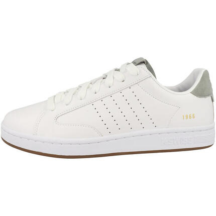 Basket K-SWISS en AppleSkin synthétique pour homme, blanc, à lacets