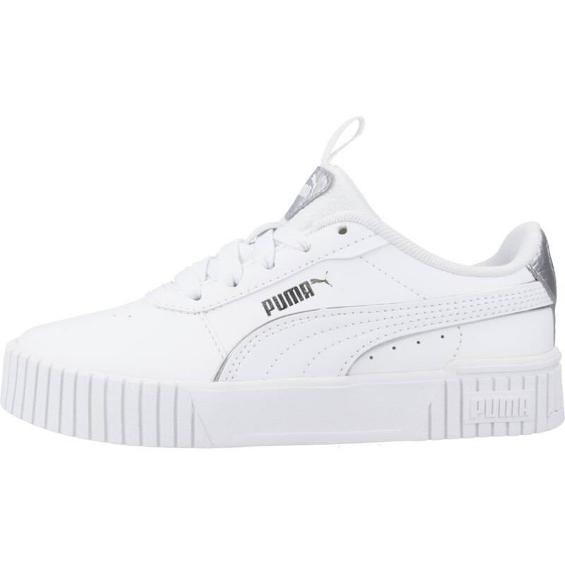 Zapatillas niña Puma Carina 2.0 Pop Up Me Blanco