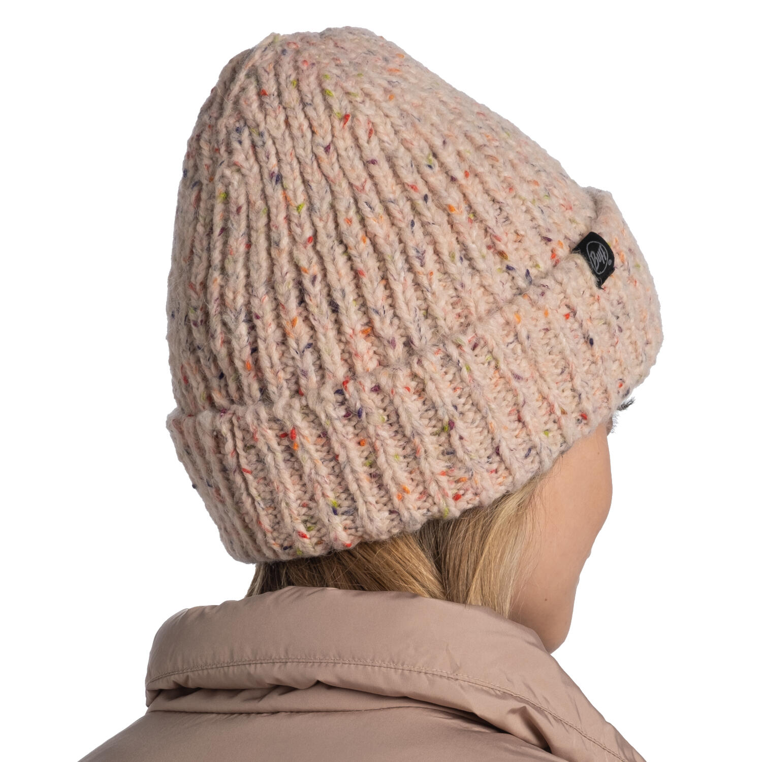 Bonnet pour femmes Knitted Fleece Hat Beanie 3/7