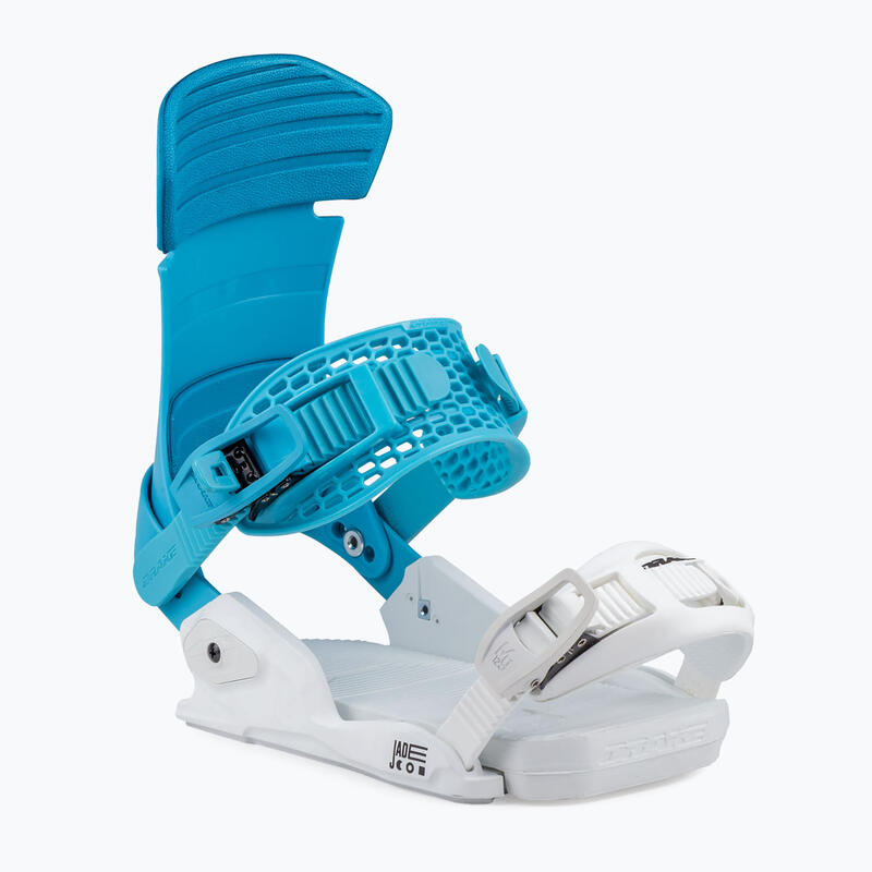 Legaturi Snowboard Drake Jade, Alb/Albastru, S