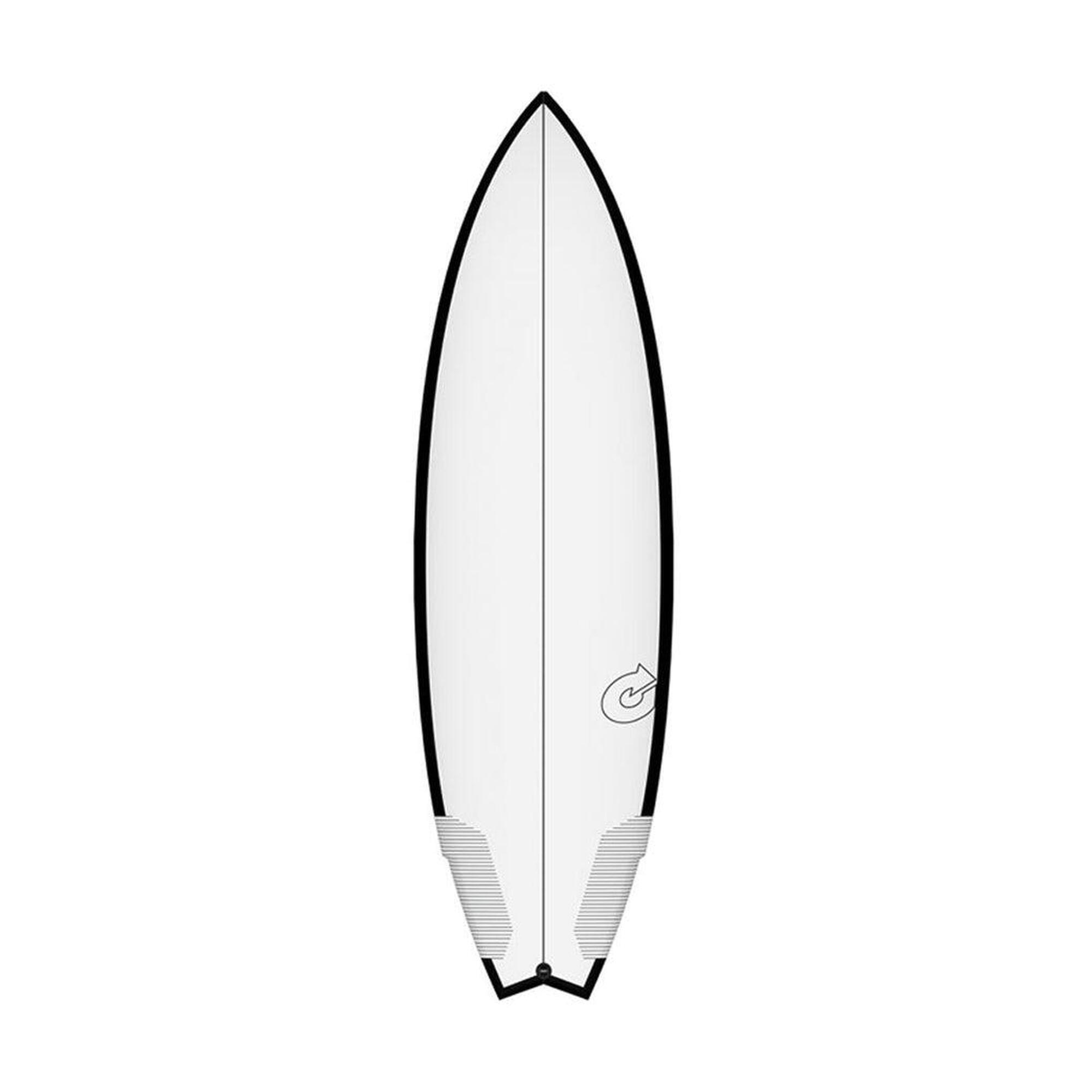 Planche de surf TEC Gokart Black/White 5'10"