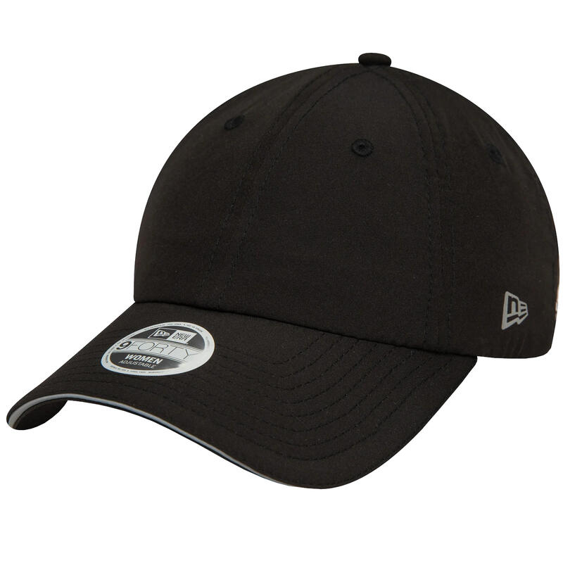 Női baseball sapka, New Era 9FORTY Ponytail Open Back Cap, fekete