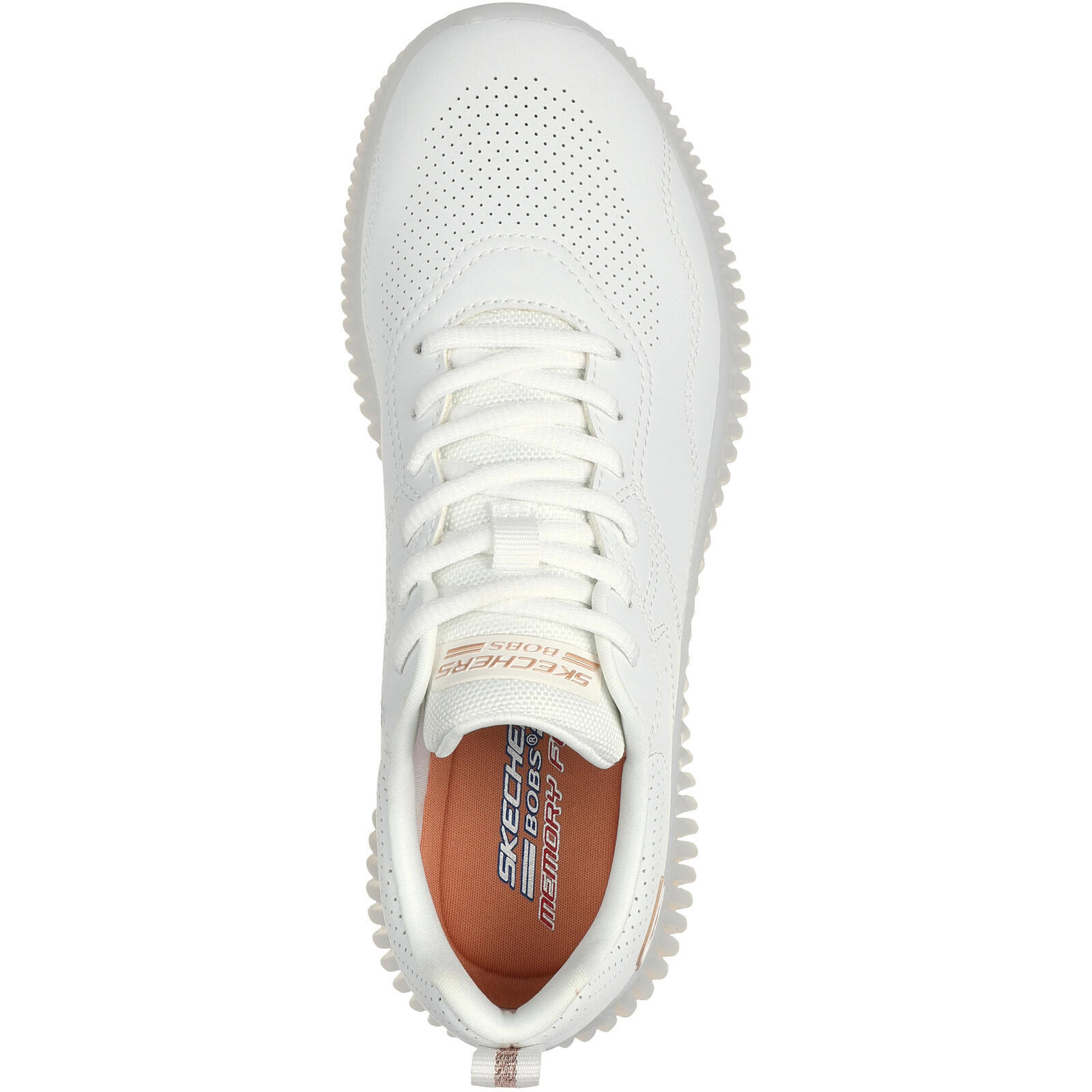 Baskets Skechers Bobs Geo How Marvelous, Blanc, Femmes 2/5