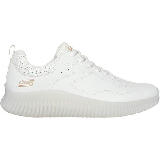 Zapatillas Skechers Bobs Geo How Marvelous, Blanco, Mujer