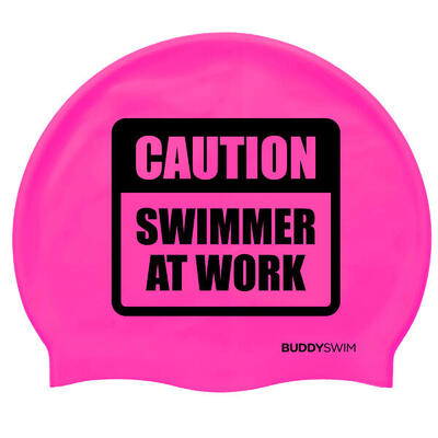 Cuffia in silicone Piscine o acque libere Buddyswim CSW Arancione
