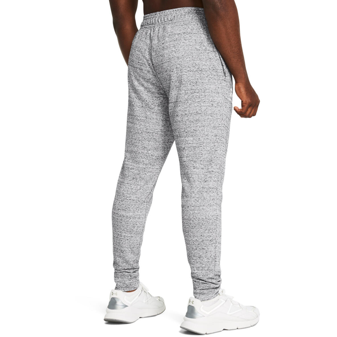 Pantalon Under Armour Rival Terry, Gris, Hommes 2/4
