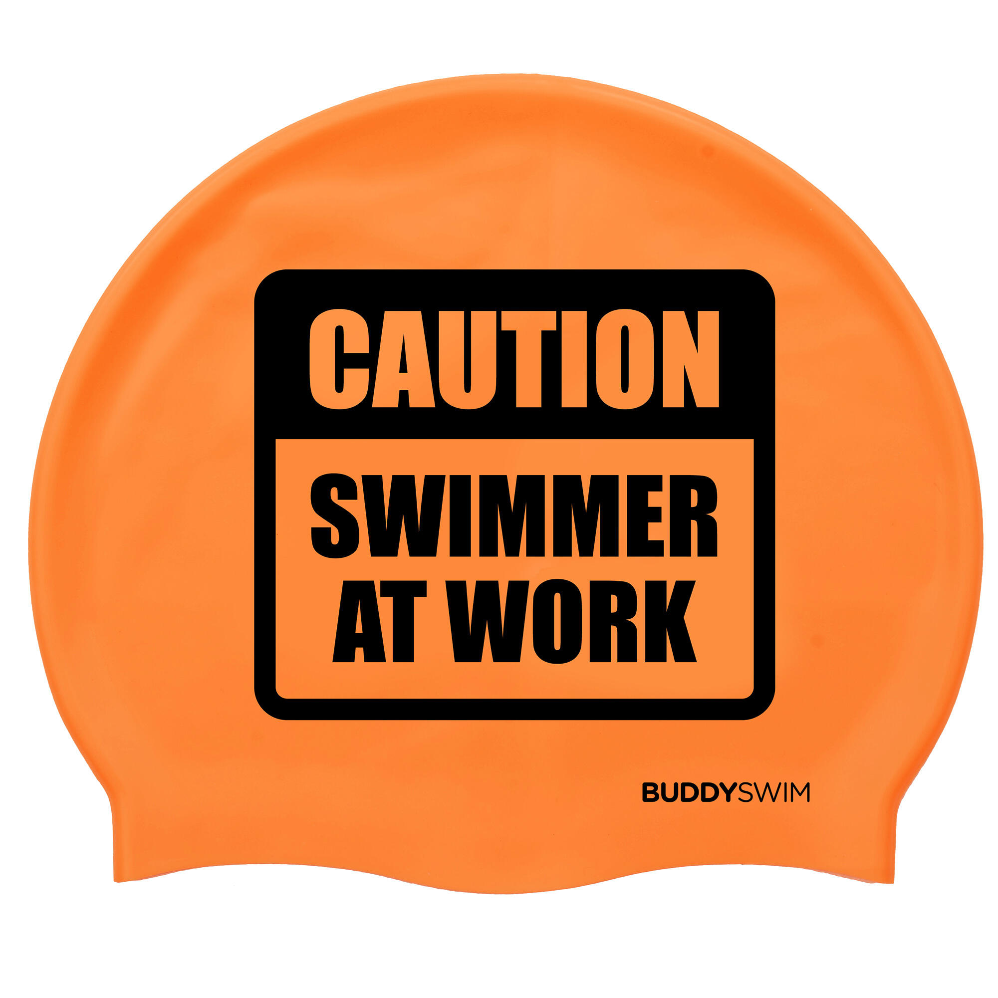 BUDDYSWIM Cuffia in silicone Piscine o acque libere Buddyswim CSW Arancione