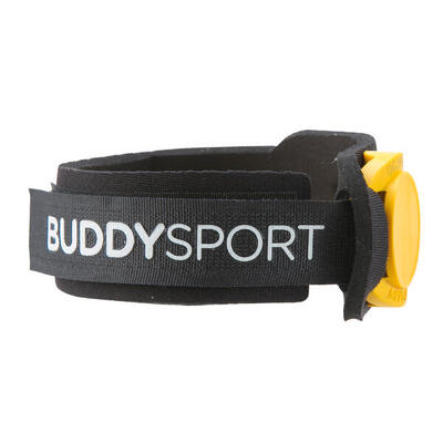 Porta Chip Triatlón Buddyswim neopreno tobillo amarillo