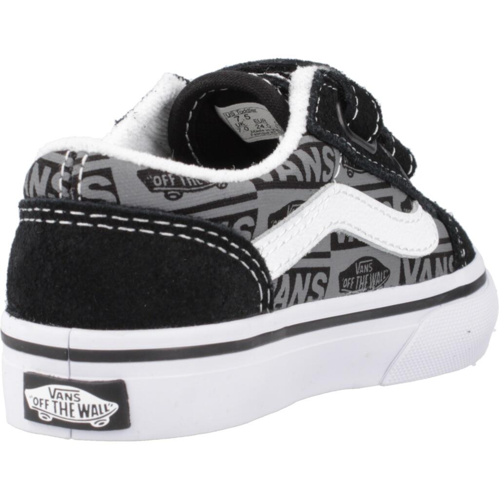 Zapatillas niño Vans Old Skool V Negro 3/5