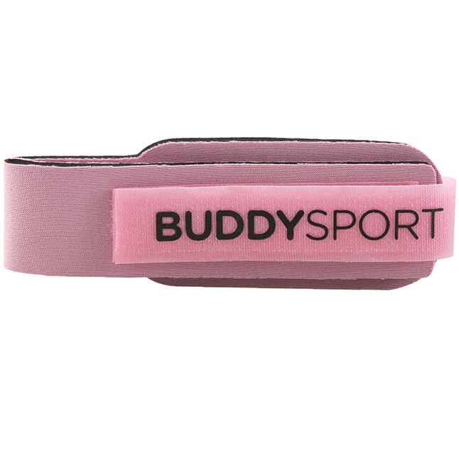 Porta chip da caviglia in neoprene Triathlon, corsa, ciclismo Buddyswim Rosa 2/4