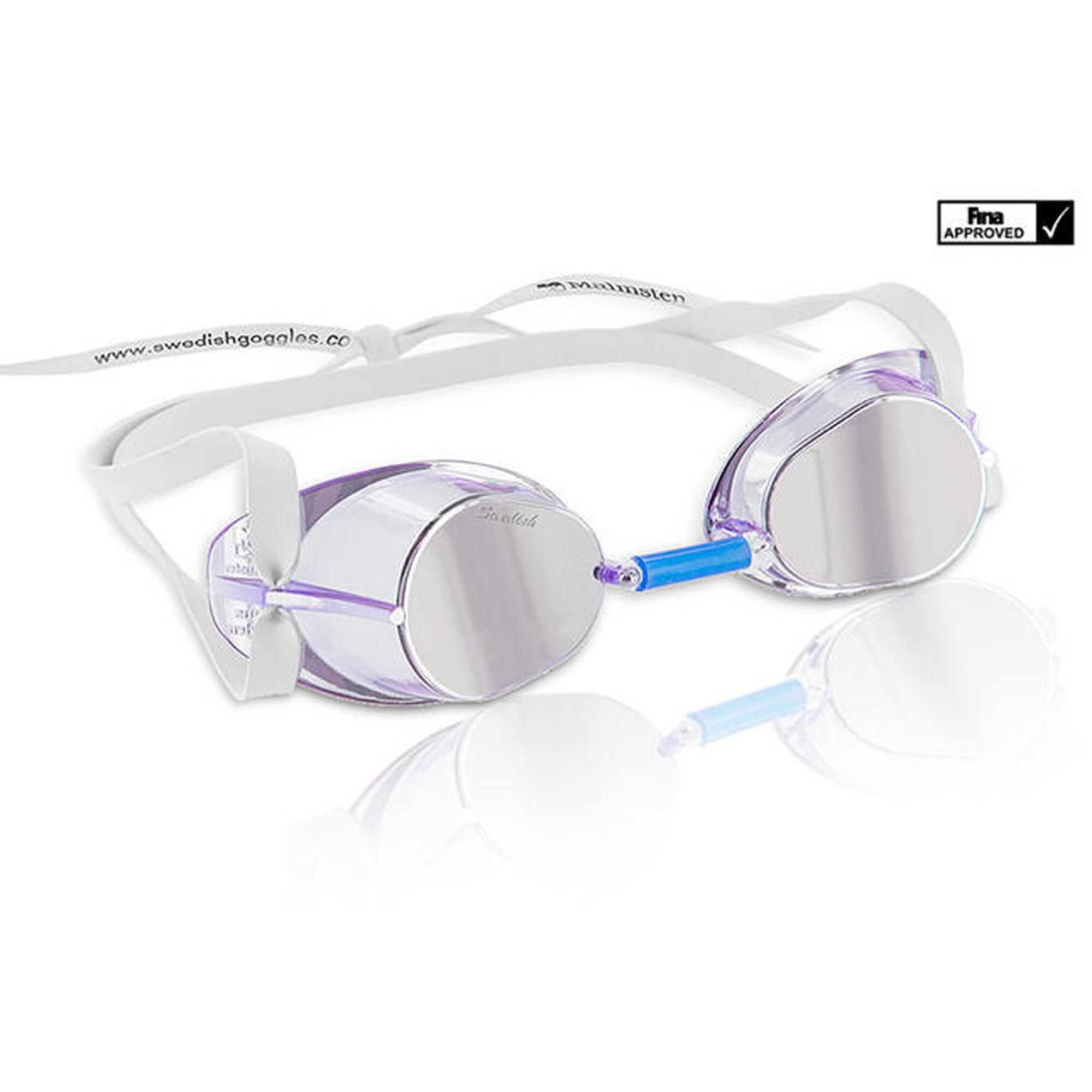 Gafas de Natación Suecas Malmsten Jewel Lila