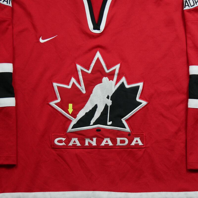 Reconditionné - Maillot Nike Canada 2002 Olympic Hockey - État Excellent