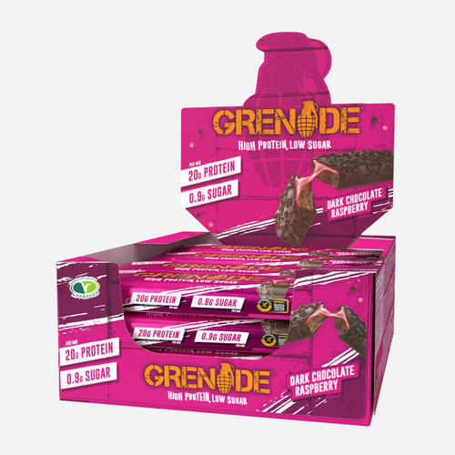 Grenade Protein Bar (12x60g) Chocolate Chip Cookie Dough - Barre