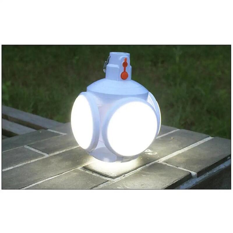Farolillo LED con luces plegables Inuitz recarga USB luz flash/SOS IP65