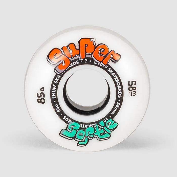 Enuff Super Soft Skateboard Wielen set van 4 3/3