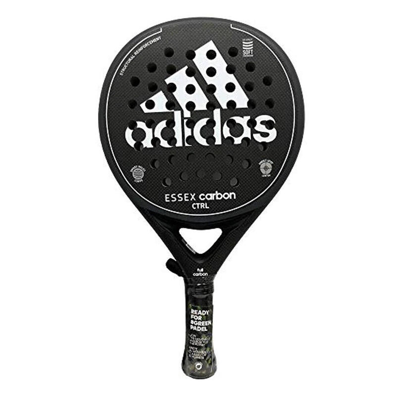 PALA PÁDEL ADIDAS ESSEX CTRL BLACK WHITE