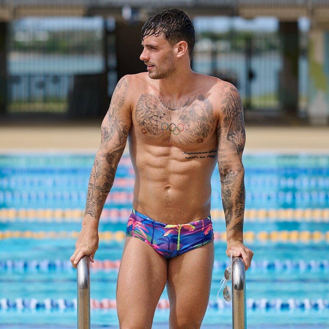 Bokserki męskie Funky Trunks Underwear Trunks Palm A Lot 4/6