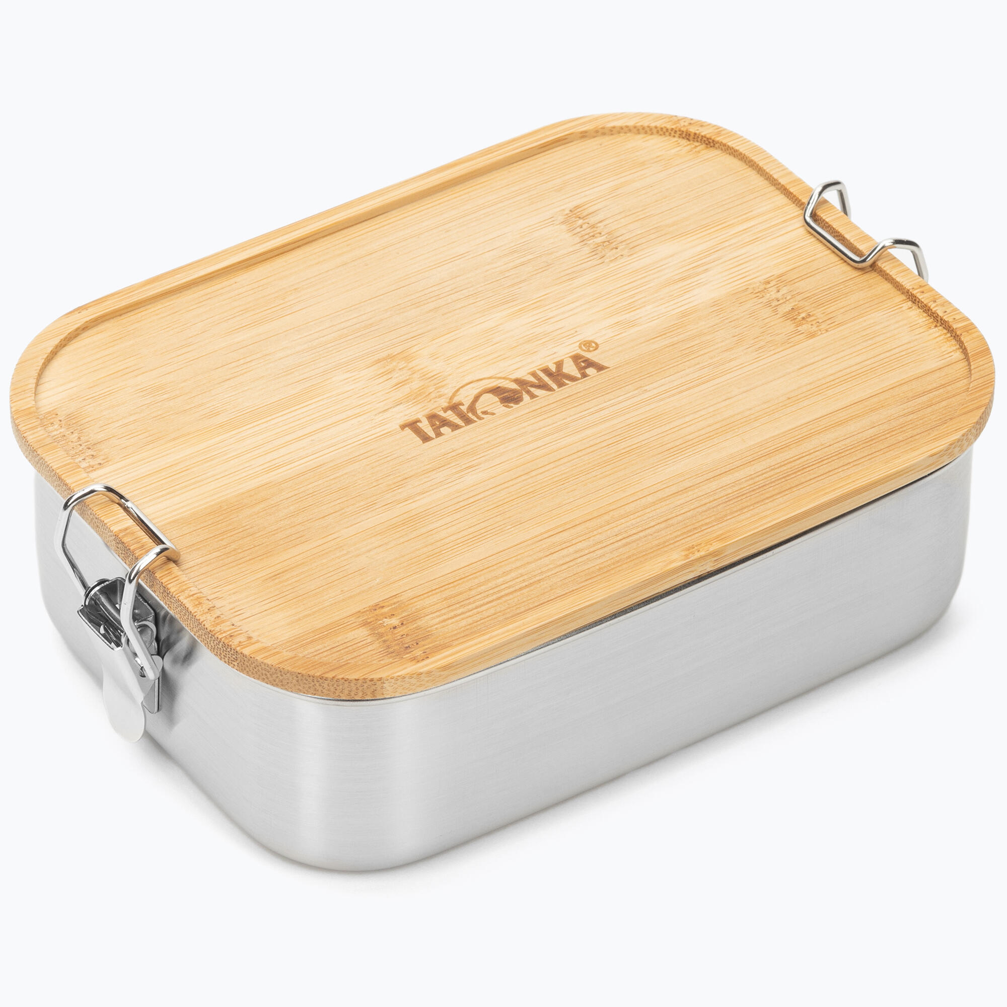 Edelstahl-Proviantdose Lunch Box I Bamboo 1000 ml stainless | Decathlon