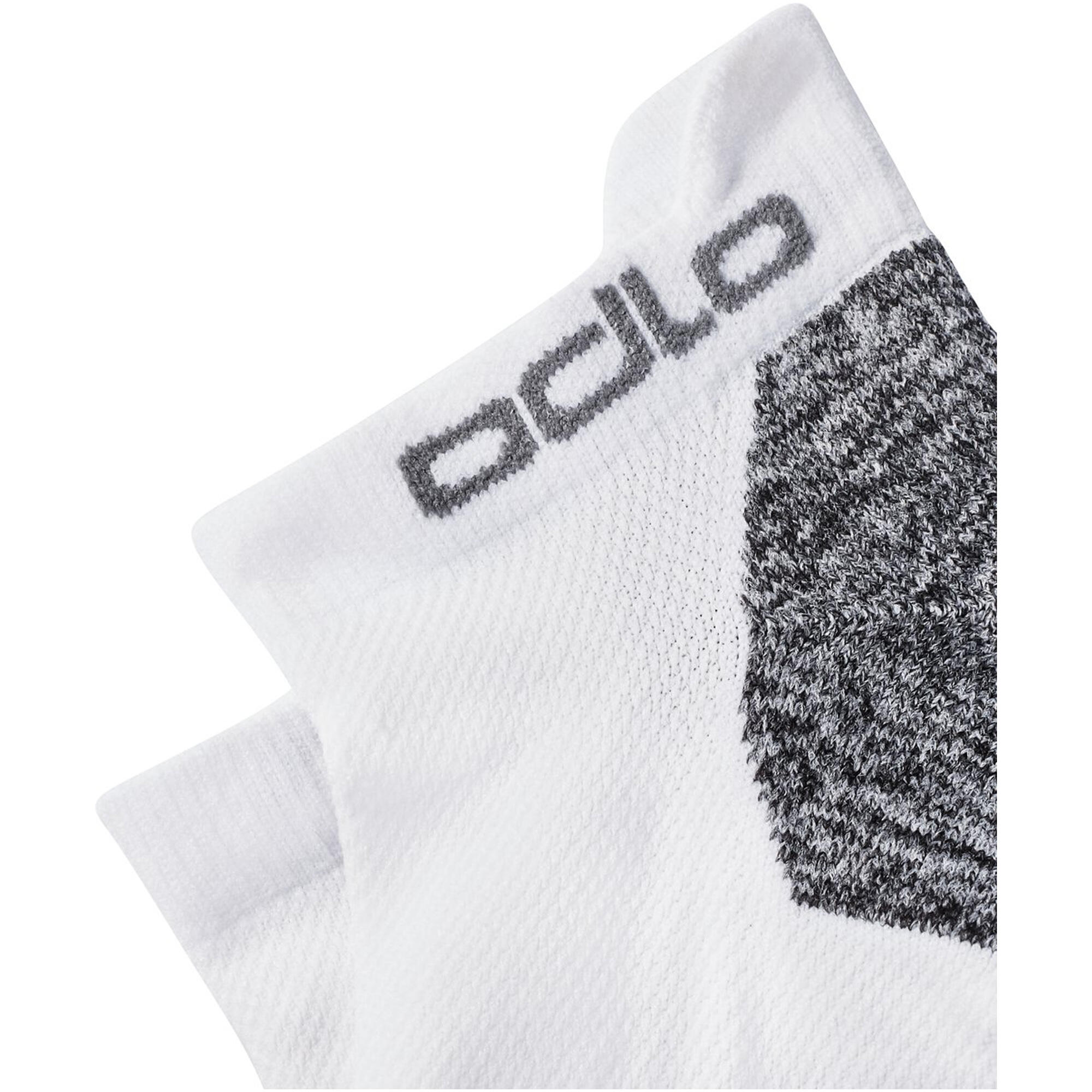 Skarpety do biegania krótkie dla dorosłych Odlo Socks Ceramicool RUN 2pack 3/3