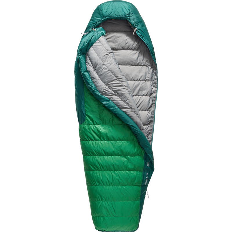 Daunen-Schlafsack Ascent -1C/30F rain forest green