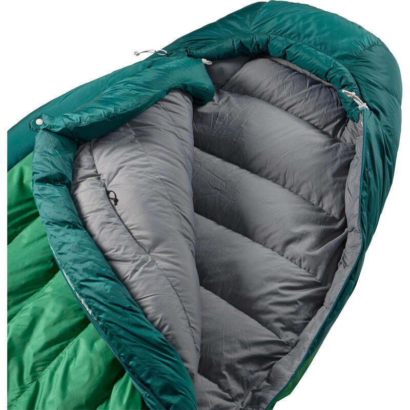 Daunen-Schlafsack Ascent -1C/30F rain forest green