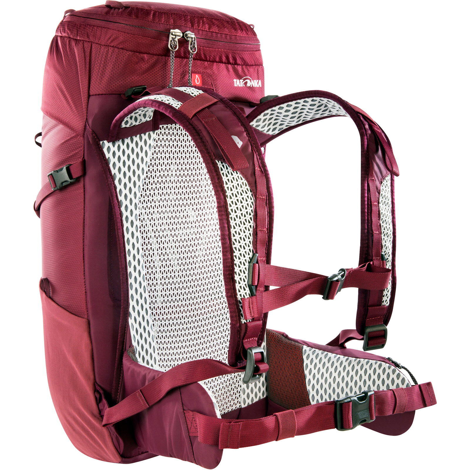 Wanderrucksack Hike Pack 20 Damen bordeaux red 2/7