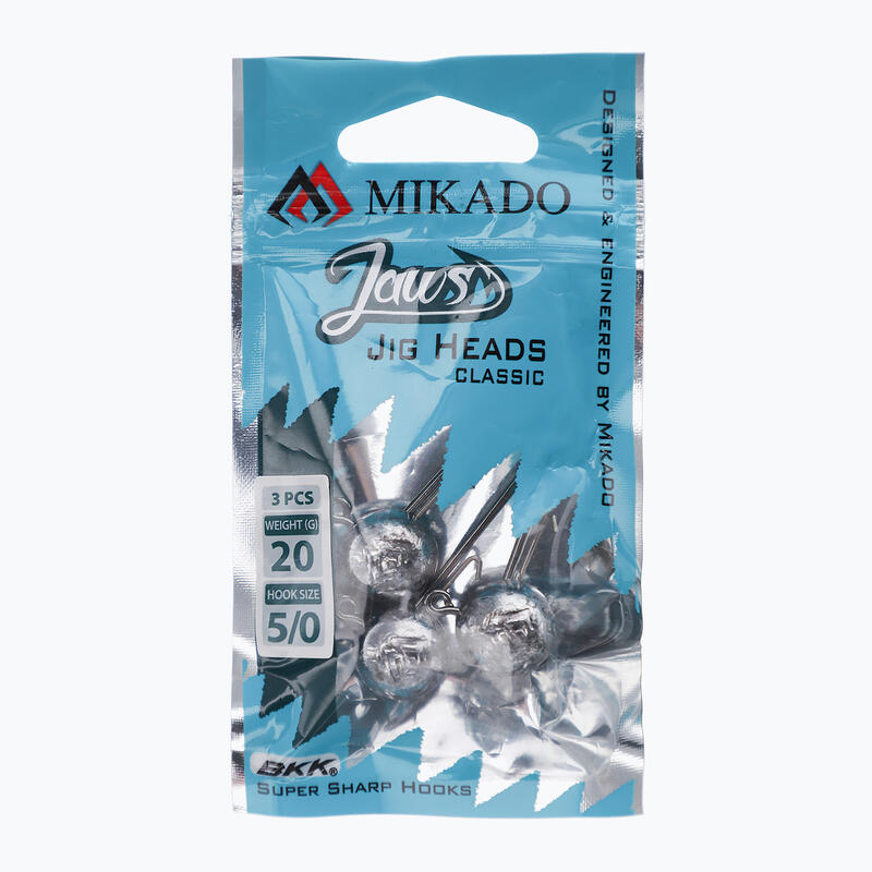 Mikado Jaws Classic Jig Head 5g 3uds.