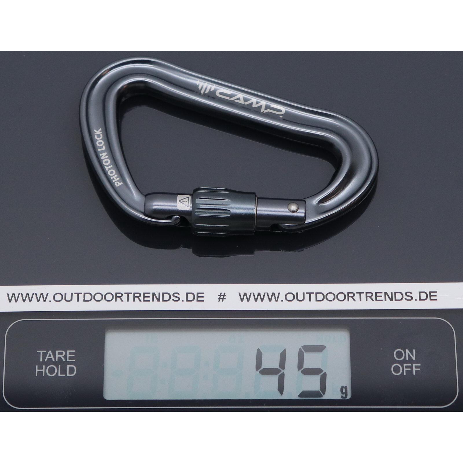 Karabiner Camp Photon Lock x3 - aleación ligera, cierre seguro, anticorrosión 3/3