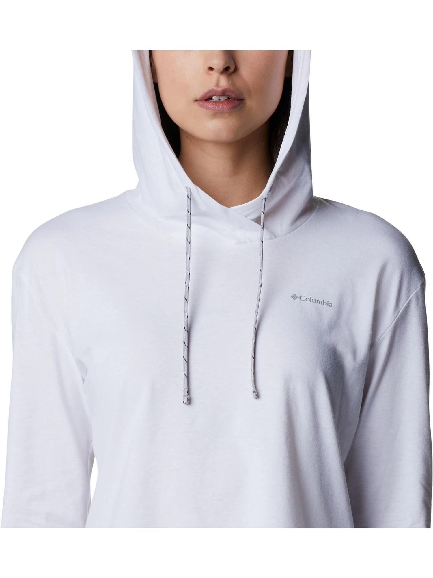 Kapuzenpullover Sun Trek Hooded Pullover Damen - weiß 4/6