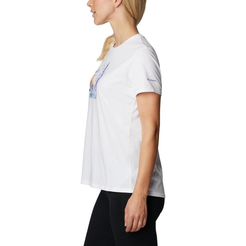 Koszulka sportowa z krótkim rękawem Sun Trek Ss Graphic Tee - biały
