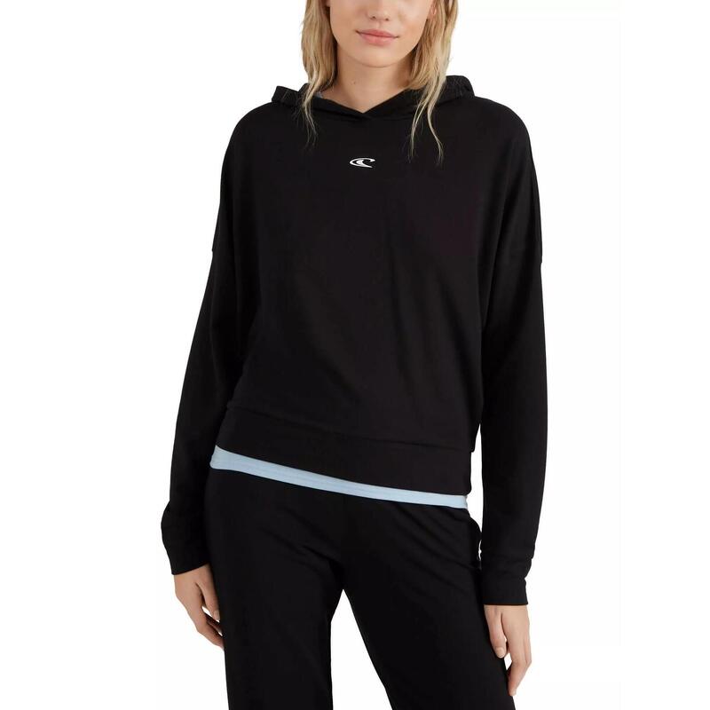 Bluza z kapturem Yoga Hoodie - czarna