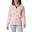 Fleecepullover Panorama Full Zip Damen - rosa