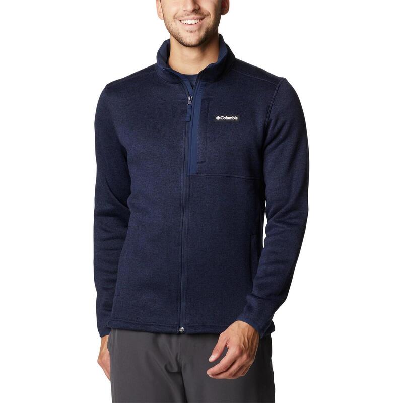 Bluza polarowa Sweater Weather Full Zip - niebieska
