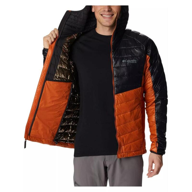 Straßenjacke Platinum Peak Hooded Jacket Herren - orange