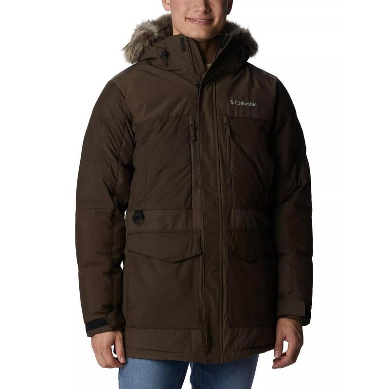 Wintermantel Marquam Peak Fusion Parka Herren - braun