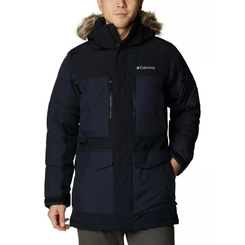 Wintermantel Marquam Peak Fusion Parka Herren - Schwarz