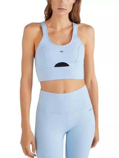 Sport-BH Yoga Sports Top Damen - hellblau