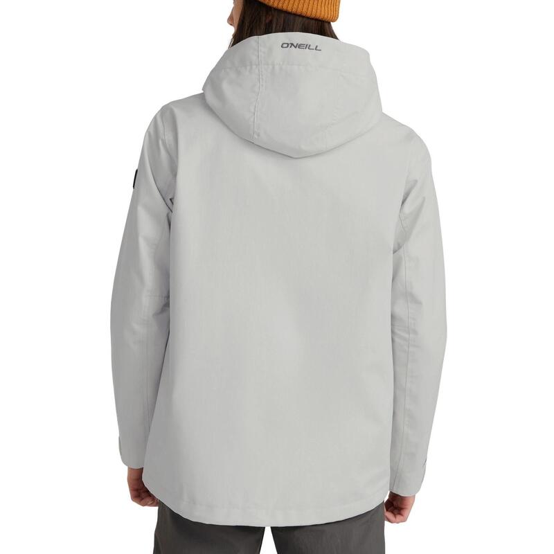 Skijacke O'Neill Trvlr Series Textured Jacket Herren - grau