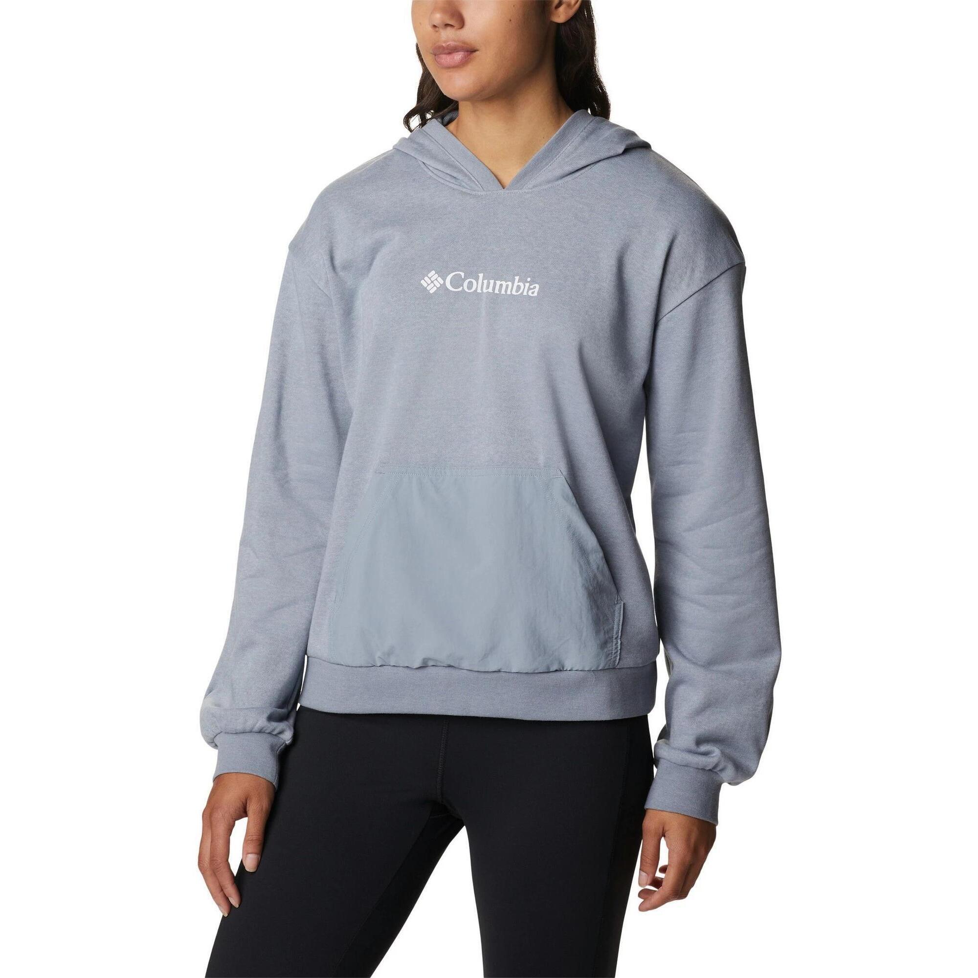 Columbia - Sweat À Capuche Pour Femmes Logo Iii French Terry - Pull - Gris - 36 Xs - Decathlon
