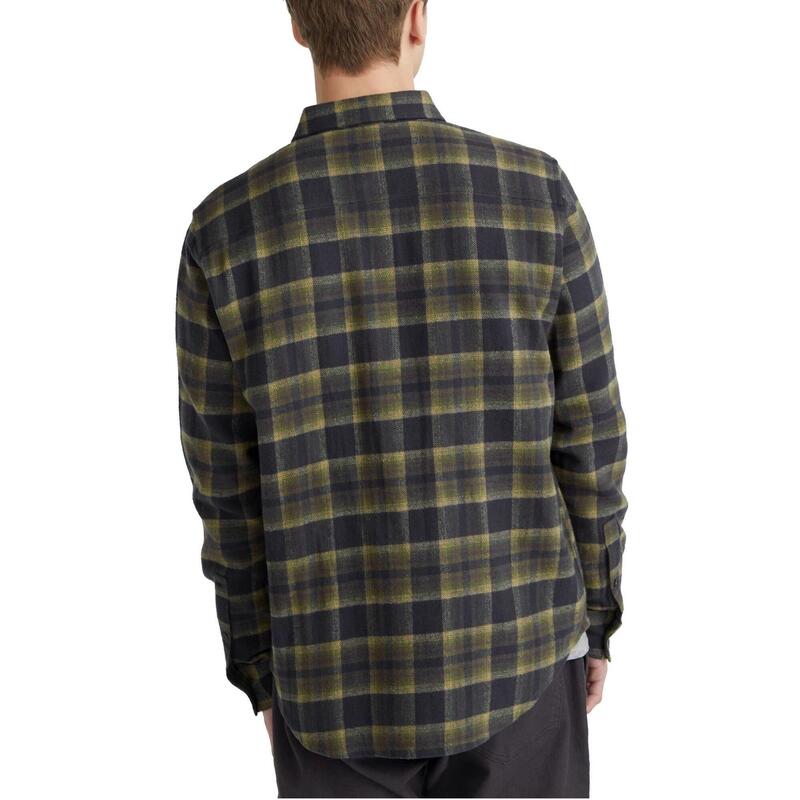 Langarmhemd O'Neill Trvlr Series Flannel Check Shirt Herren - dunkelblau