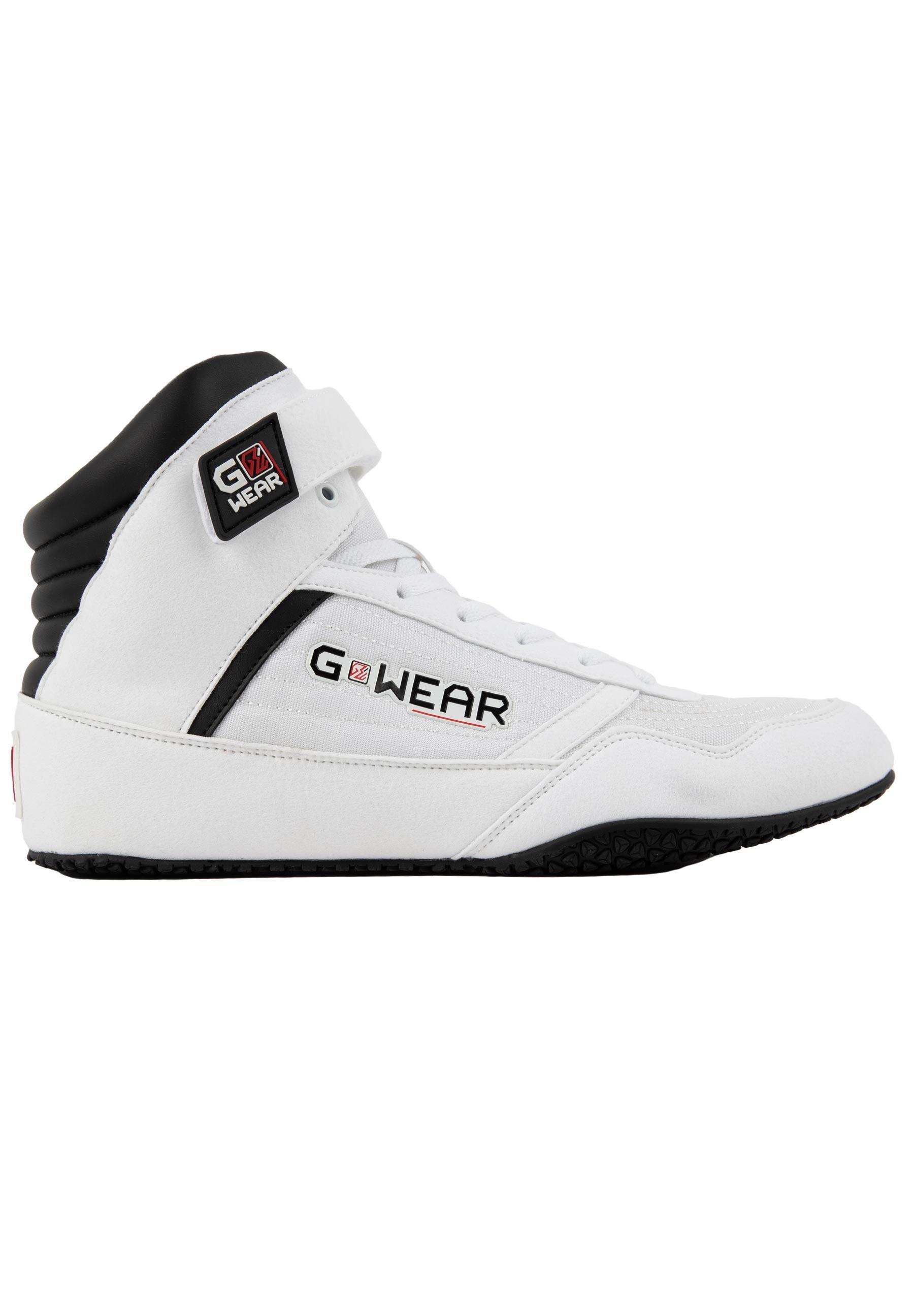 Gwear Classic High Tops - Bianco/Nero |  Gorilla Wear